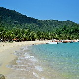 Cham Island  Before heading norht, wherer the weather is cooler with less beach opportunities, I took  the chances for maybe the last day on the beach on this trip. It's on Cham Island, off the coast from Hoi An.